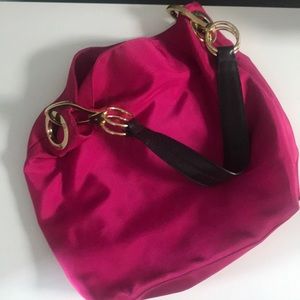 JPK hot pink bucket purse